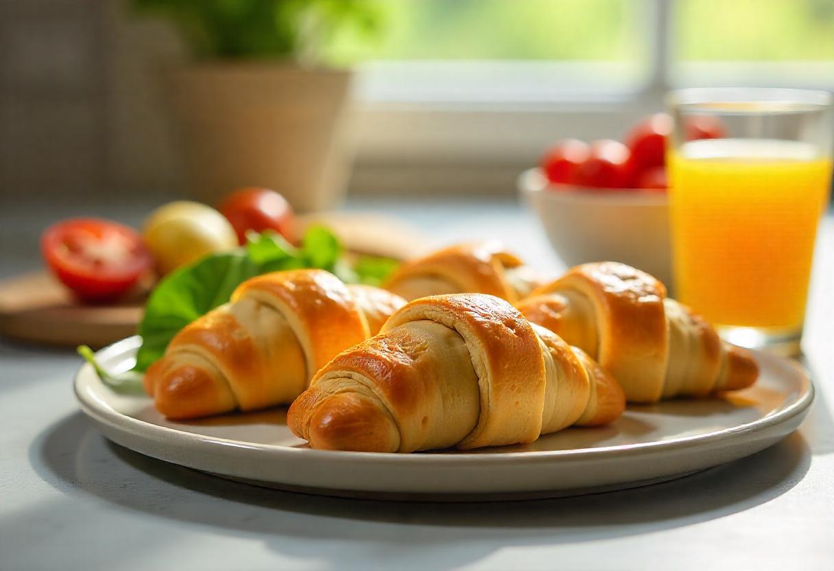 Breakfast Crescent rolls