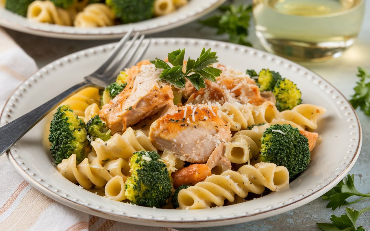 Broccoli Ziti and Chicken
