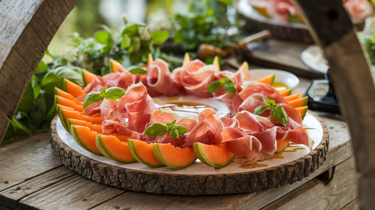 Cantaloupe and Prosciutto