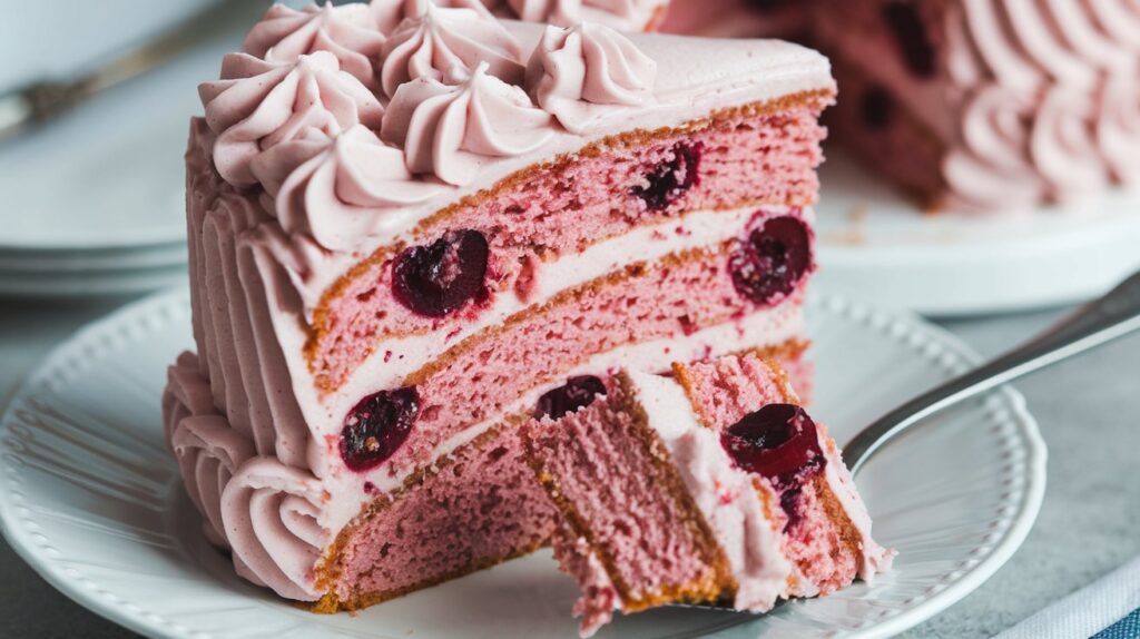 Cherry Chip Cake