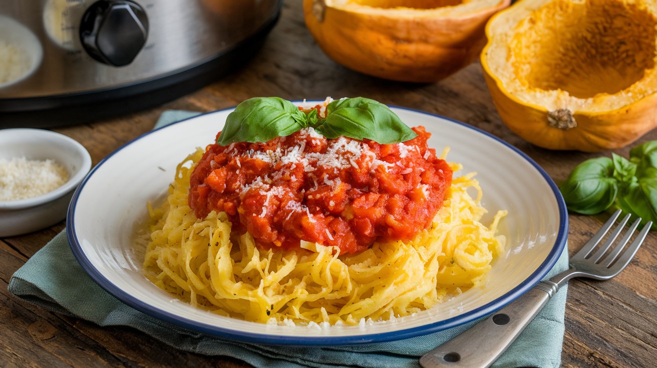 Crockpot Spaghetti Squash