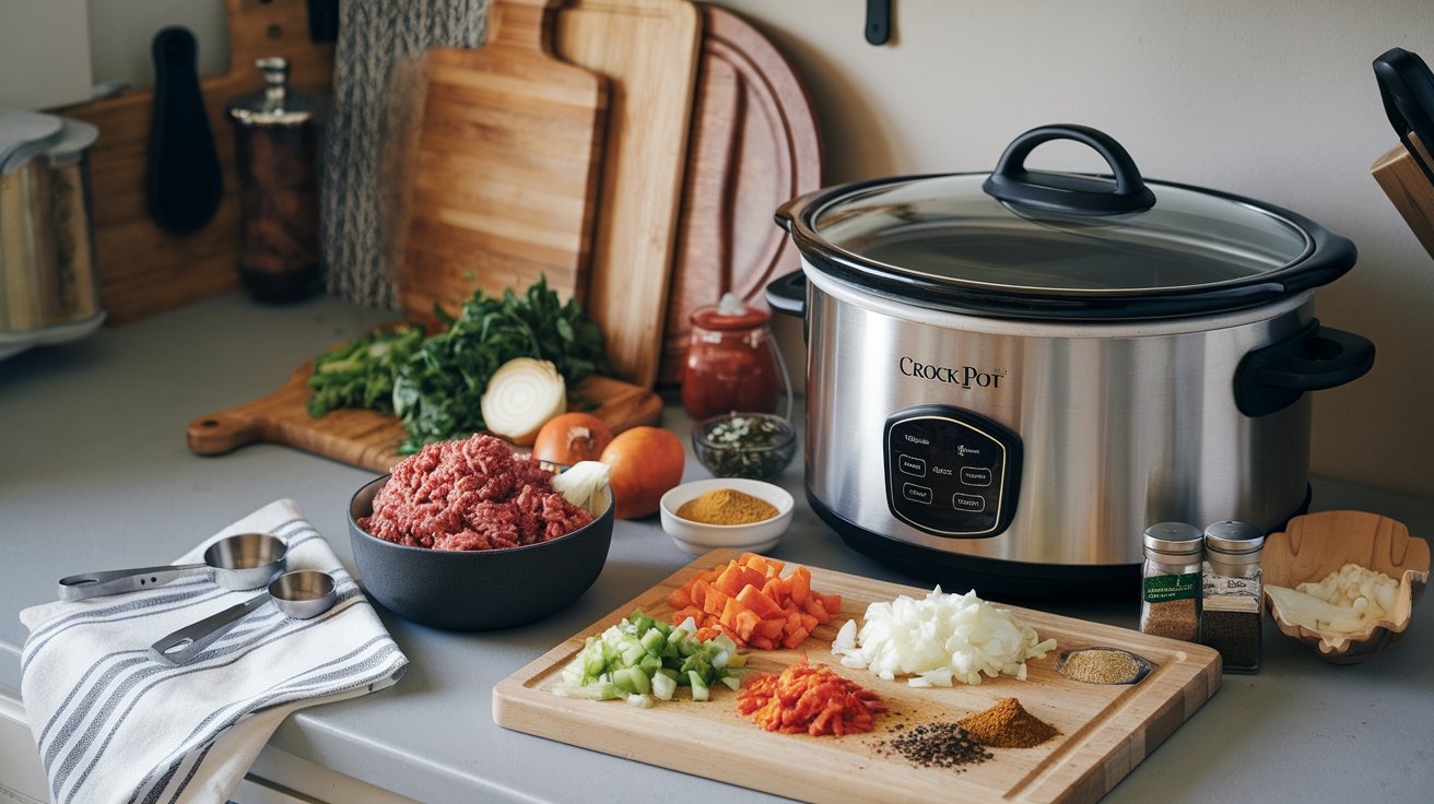 Hamburger Soup Crock Pot