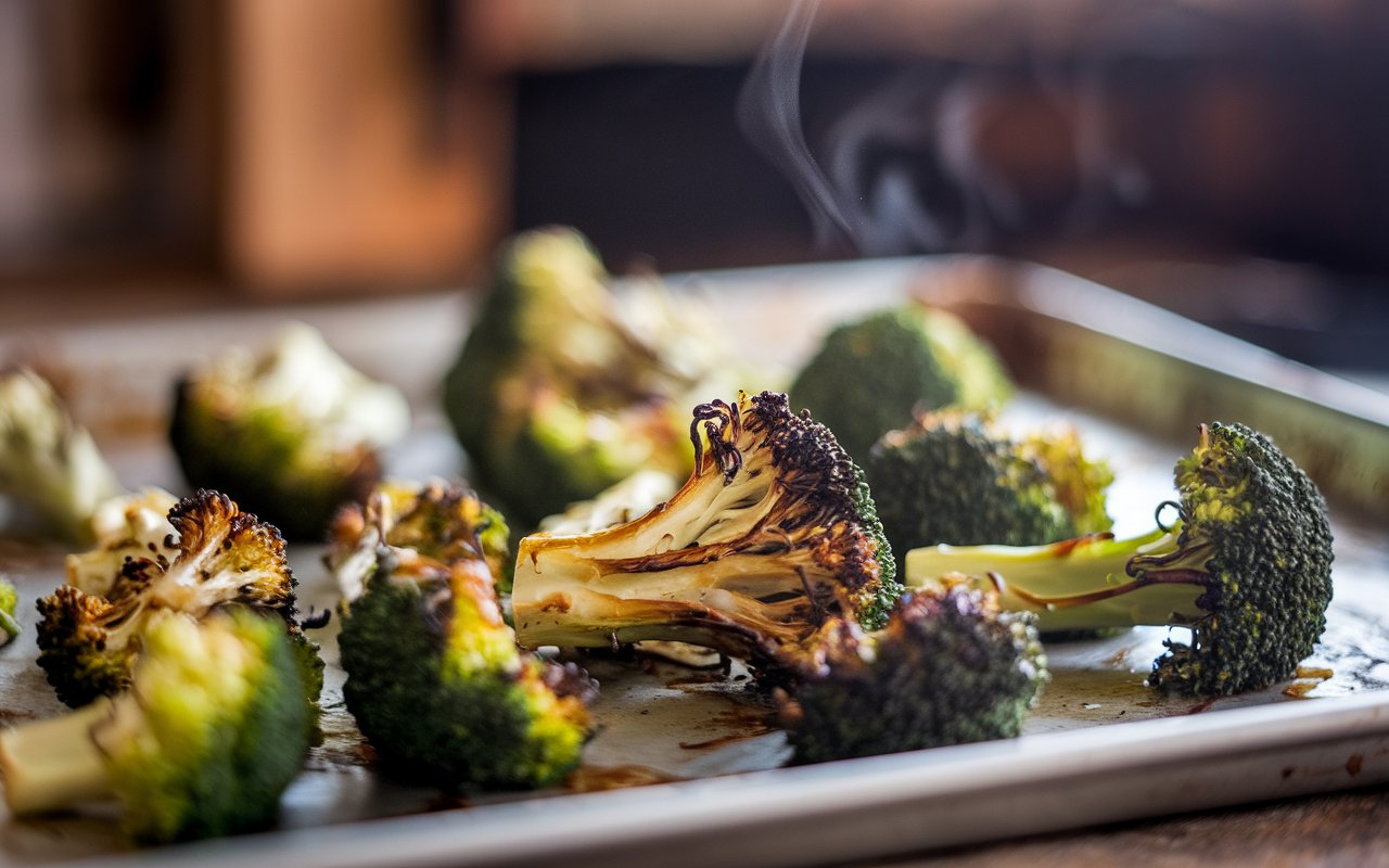 Roast Frozen Broccoli