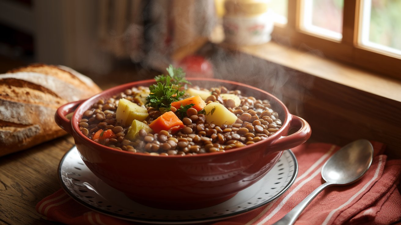 Slow Cooker Lentil Stew