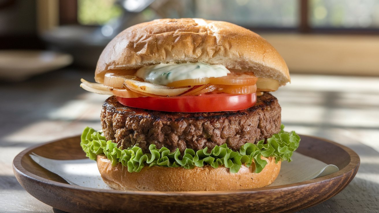 Soy Burger: A Delicious, Sustainable, and Healthy Meat