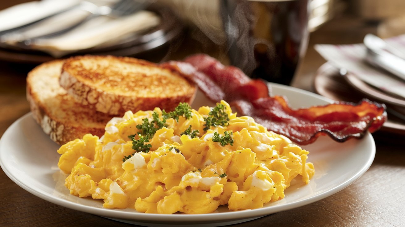 Cheesy Scrambled Eggs