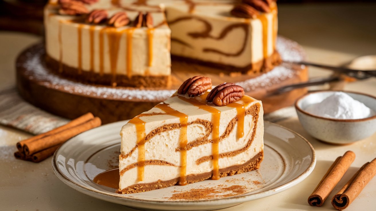 cinnamon roll cheesecake