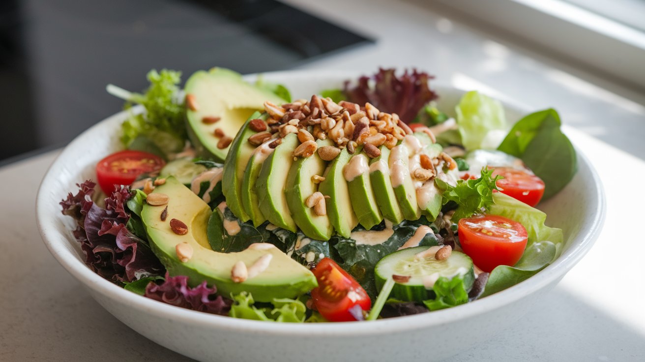 creamy avocado salad