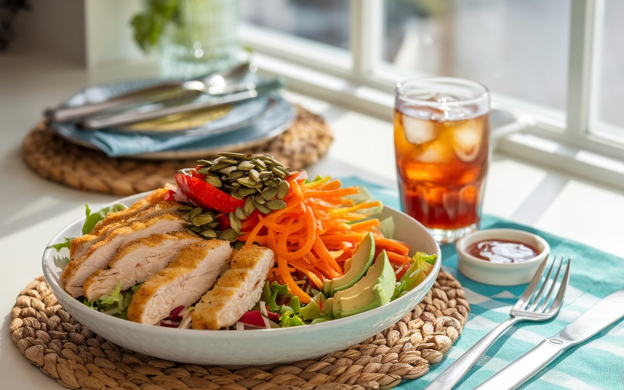 Crispy Chicken Salad
