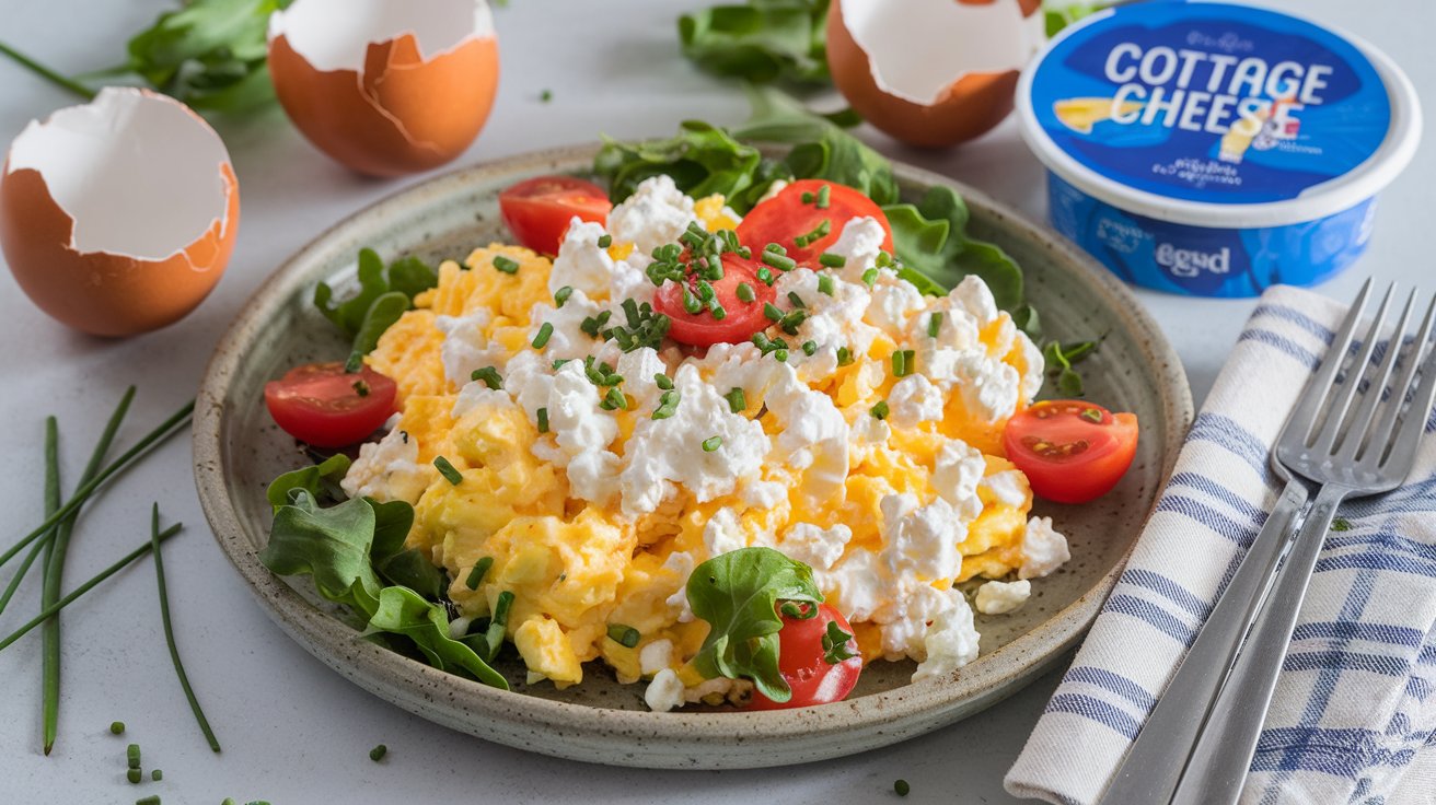 Eggs and Cottage Cheese
