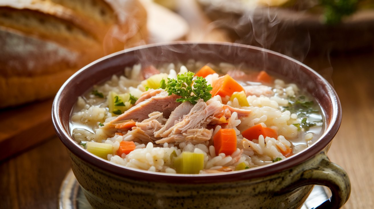 Turkey Rice Soup