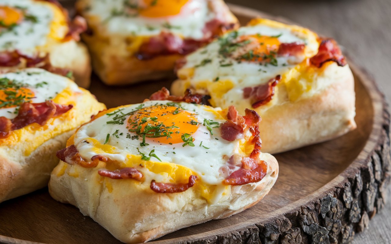 Breakfast Pizza Rolls