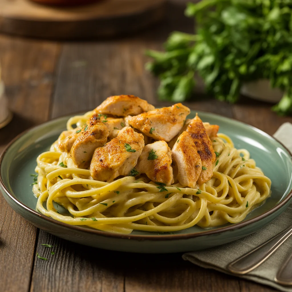 Cowboy Butter Chicken Linguine