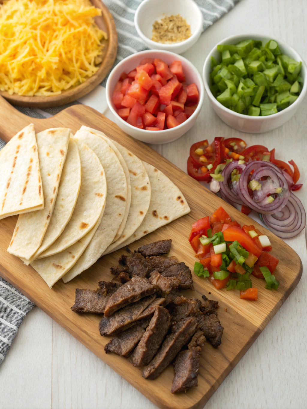 Smashburger Quesadillas ingredients