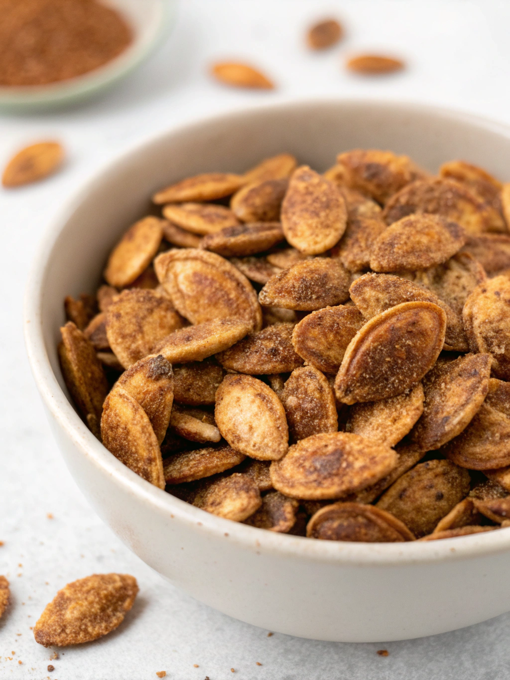 Cinnamon Sugar Roasted Pumpkin Seeds ingredients