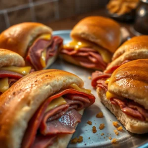 Arby's Beef Cheddar Sandwiches