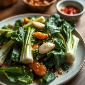 Bok Choy Garlic Sauce