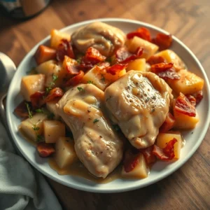 Chicken Bacon Potato Bake