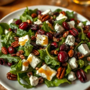 Cranberry Goat Cheese Salad