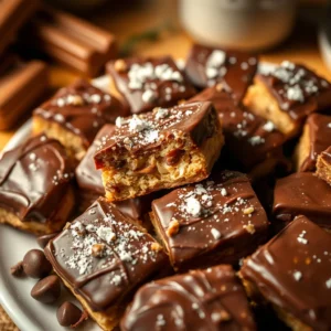 Homemade Twix Bites