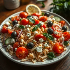 Mediterranean Orzo Salad