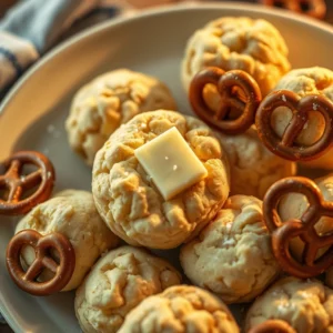 Pretzel Bites Biscuits