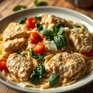 Ricotta Chicken Orzo