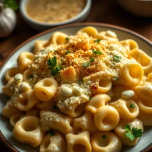 Tortellini Alfredo Casserole