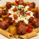 Bbq Sausage Pasta