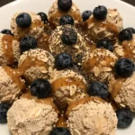 Blueberry Protein Bites