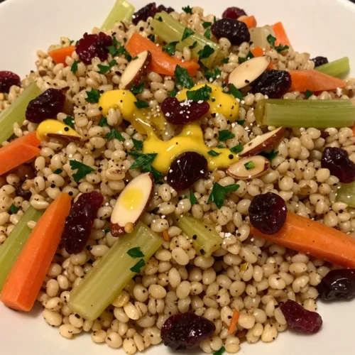 Cranberry Barley Salad