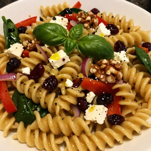 Cranberry Fusilli Salad