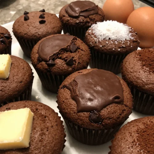 Espresso Brownie Cupcakes