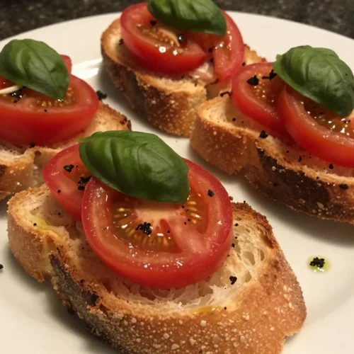 Italian Bruschetta Recipe
