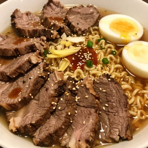Korean Ramen Beef
