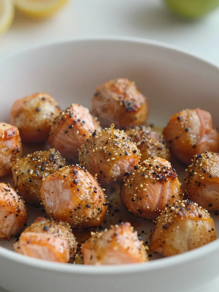 Air Fryer Salmon Bites