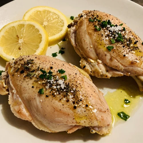 Baked Lemon Pepper Chicken