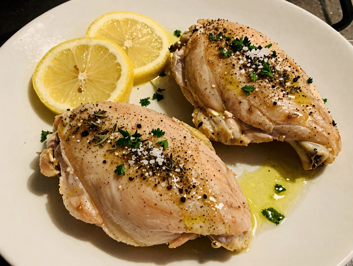 Baked Lemon Pepper Chicken