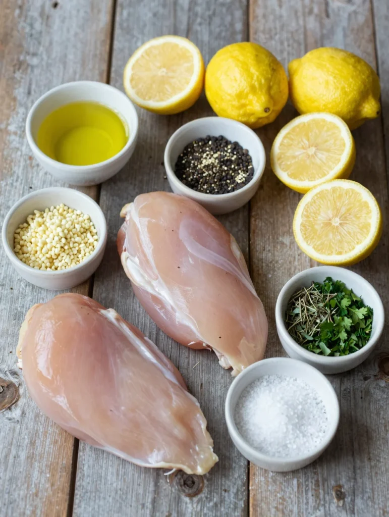 Baked Lemon Pepper Chicken