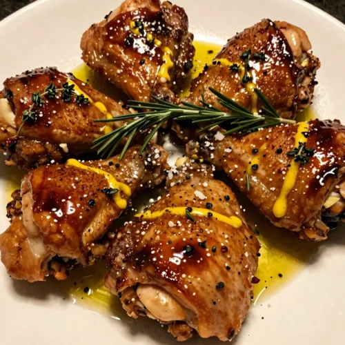 Balsamic Glazed Chicken Thighs