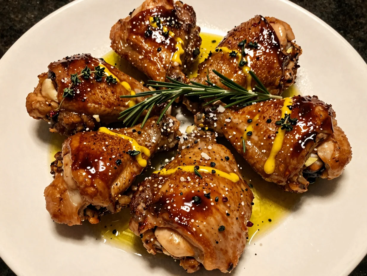 Balsamic Glazed Chicken Thighs