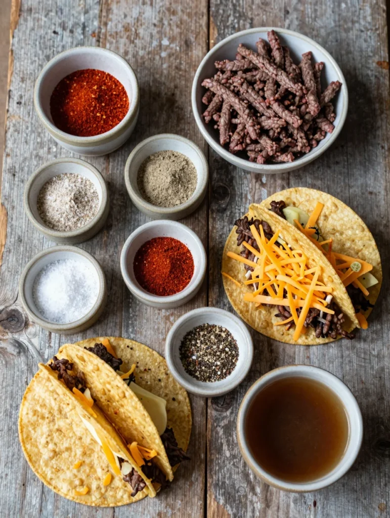 Cheesy Beef Tacos in 20 Minutes