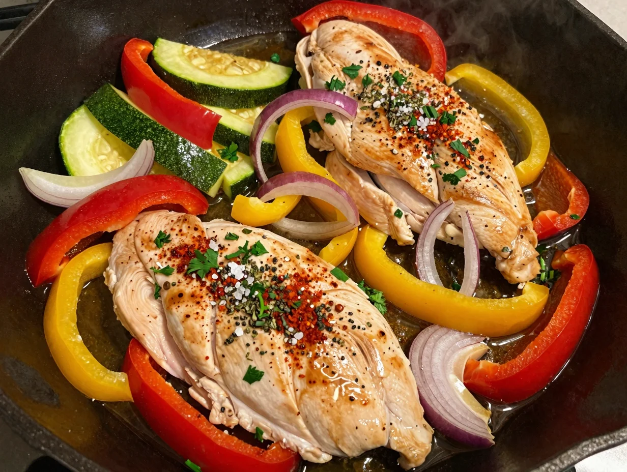 Clean Eating Chicken Skillet