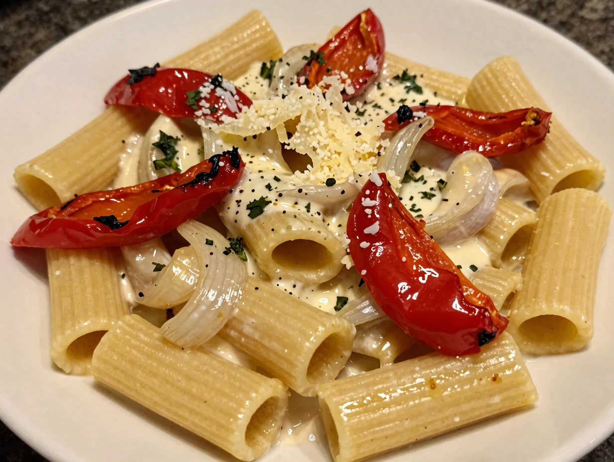 Creamy Roasted Red Pepper Pasta