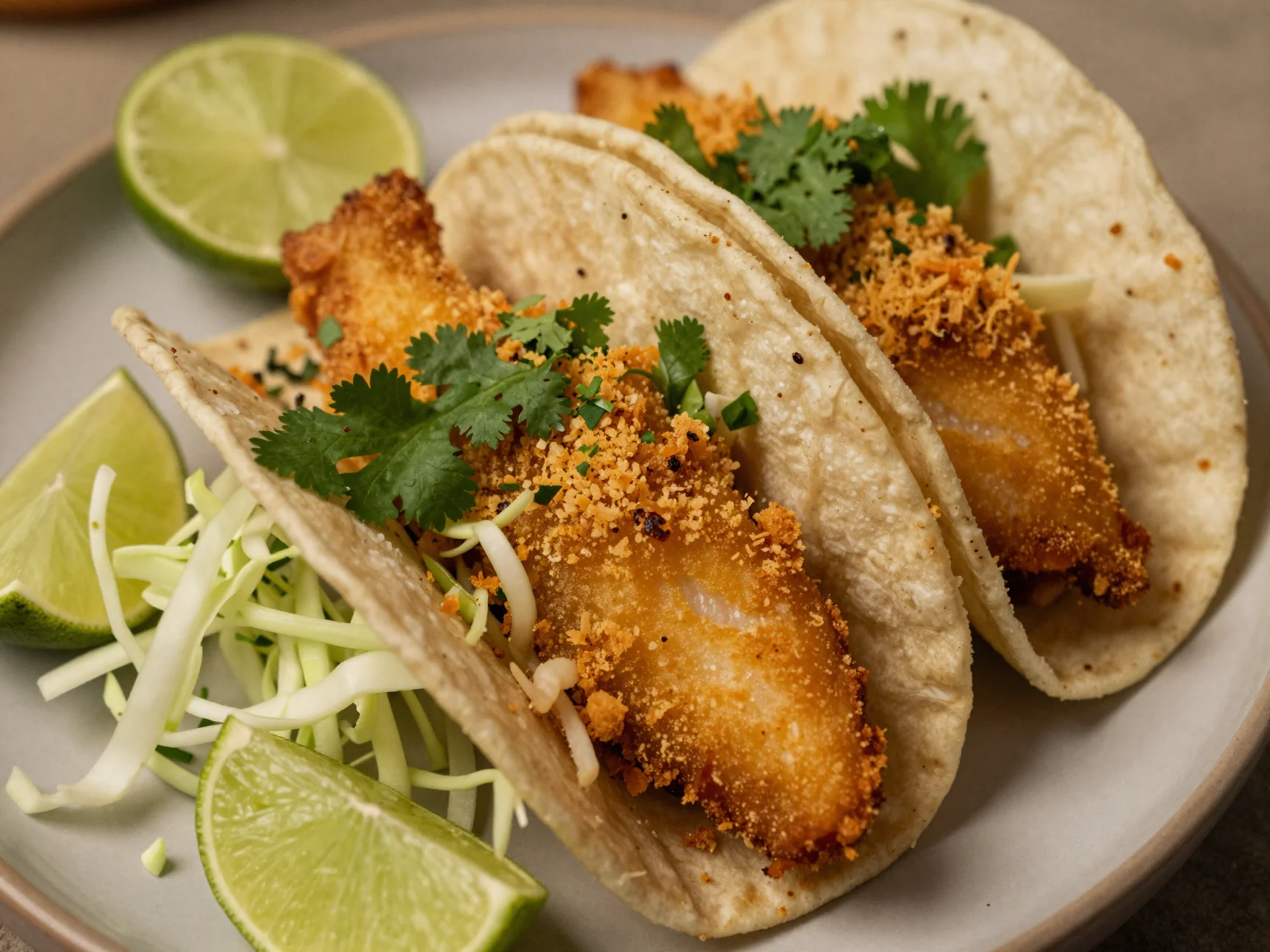 Crispy Baked Fish Tacos