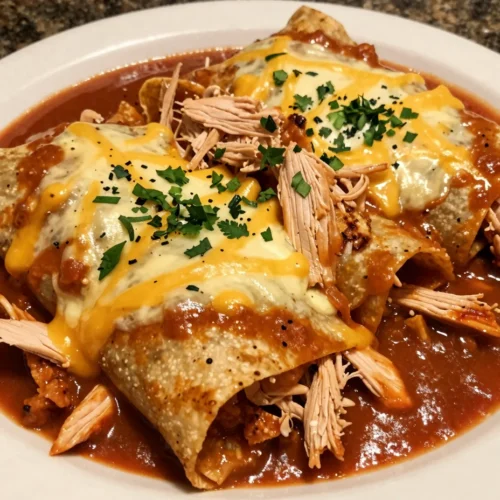 Easy Chicken Enchiladas