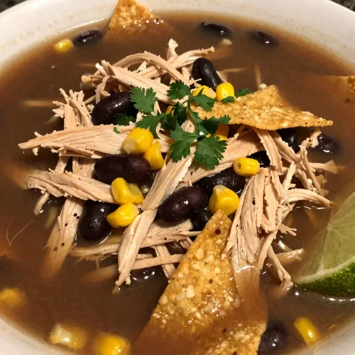 Easy Chicken Tortilla Soup