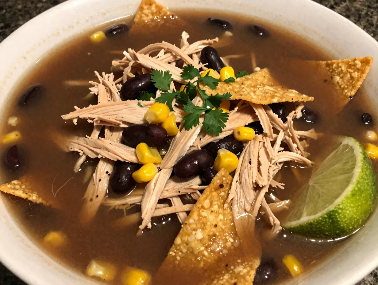 Easy Chicken Tortilla Soup