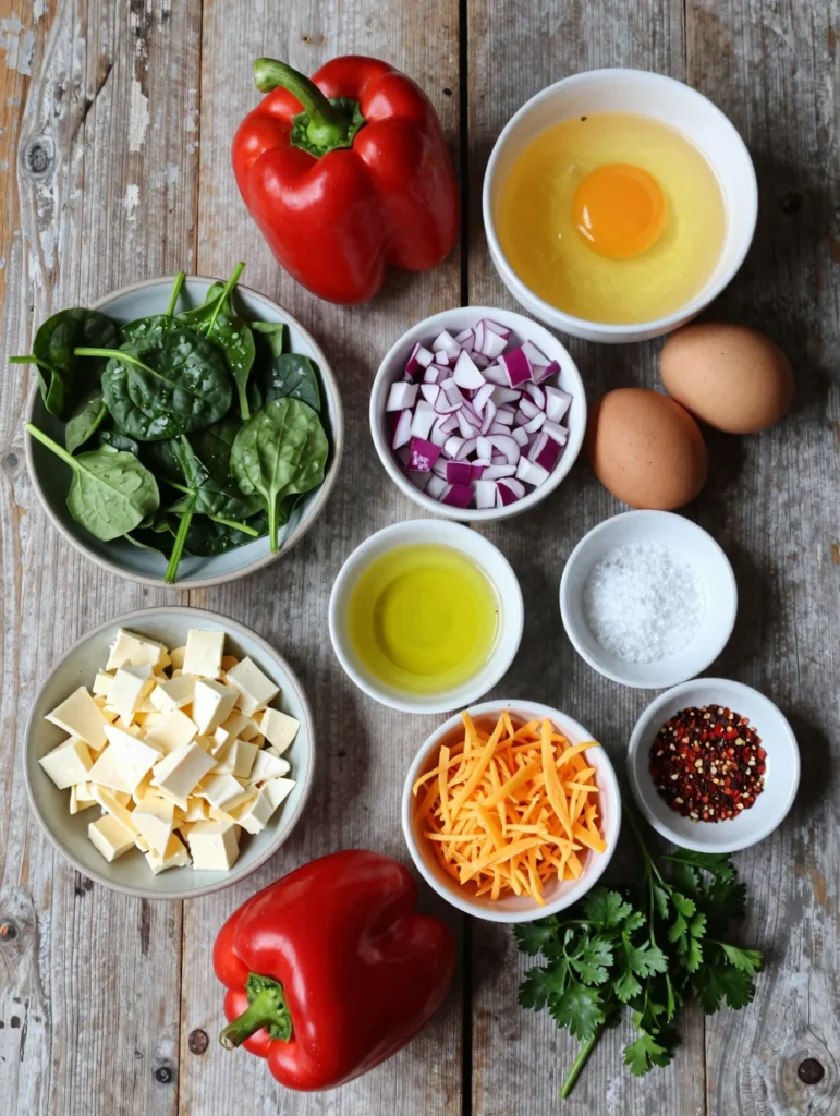 Egg and Veggie Stuffed Peppers