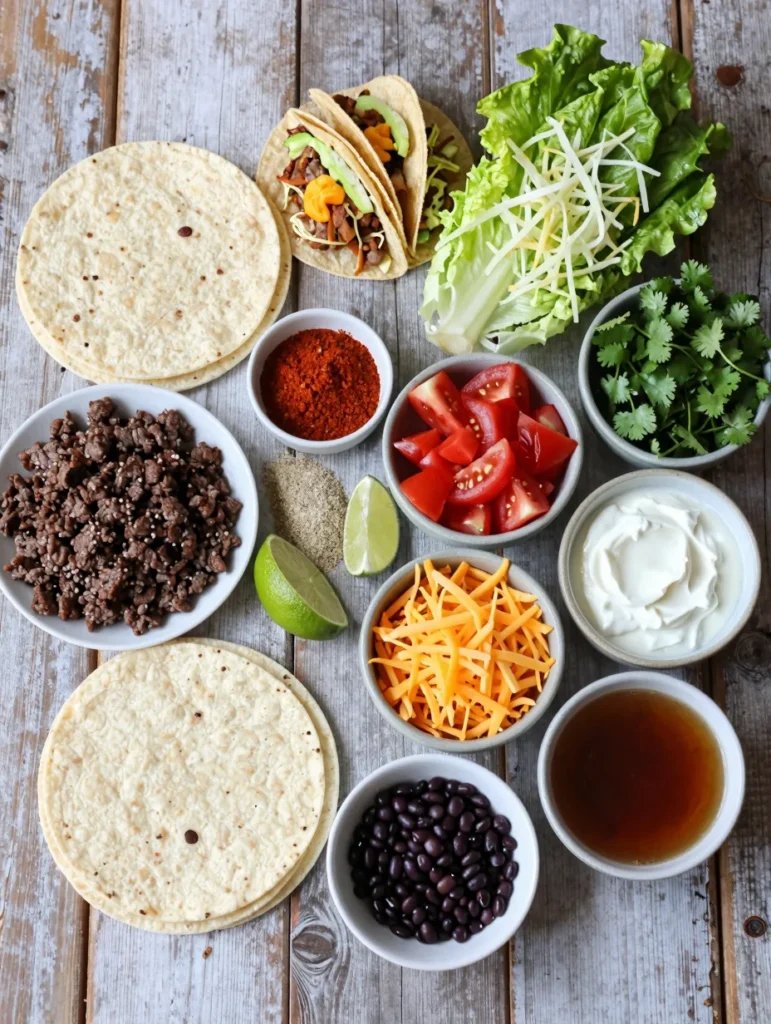 Family Taco Night Bar
